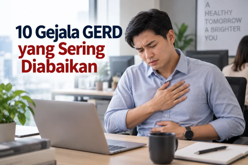 10 Gejala GERD yang Sering Diabaikan dan Dikira Sepele