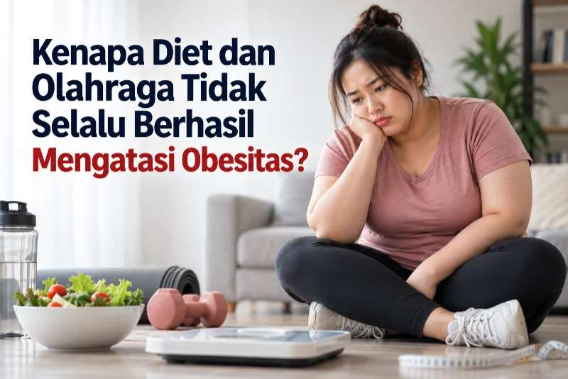 Kenapa Diet dan Olahraga Tidak Berhasil Mengatasi Obesitas