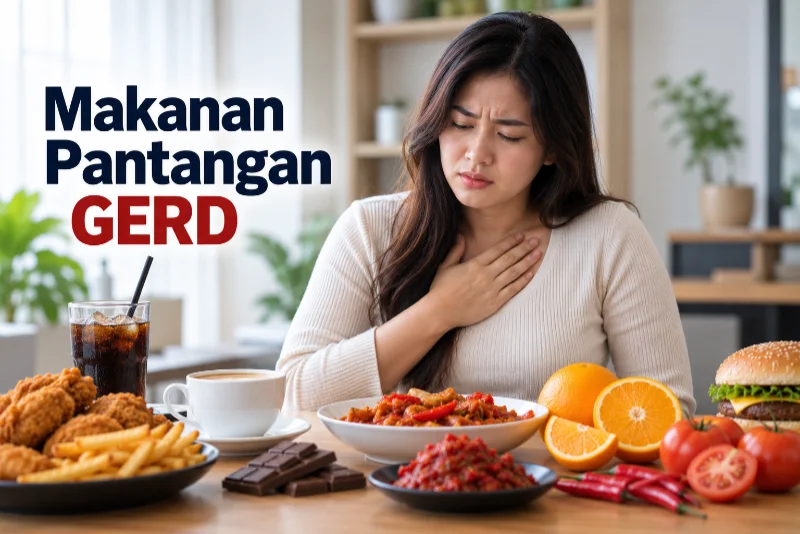 Makanan Pantangan GERD yang Sebaiknya Dihindari