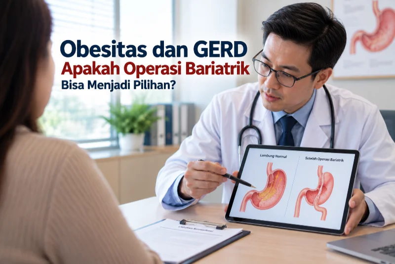 Obesitas dan GERD Apakah Operasi Bariatrik Bisa Membantu